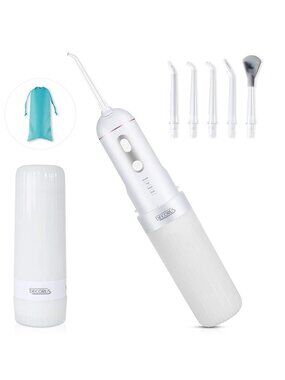 New Decorus Water Flosser Cordless Portable White